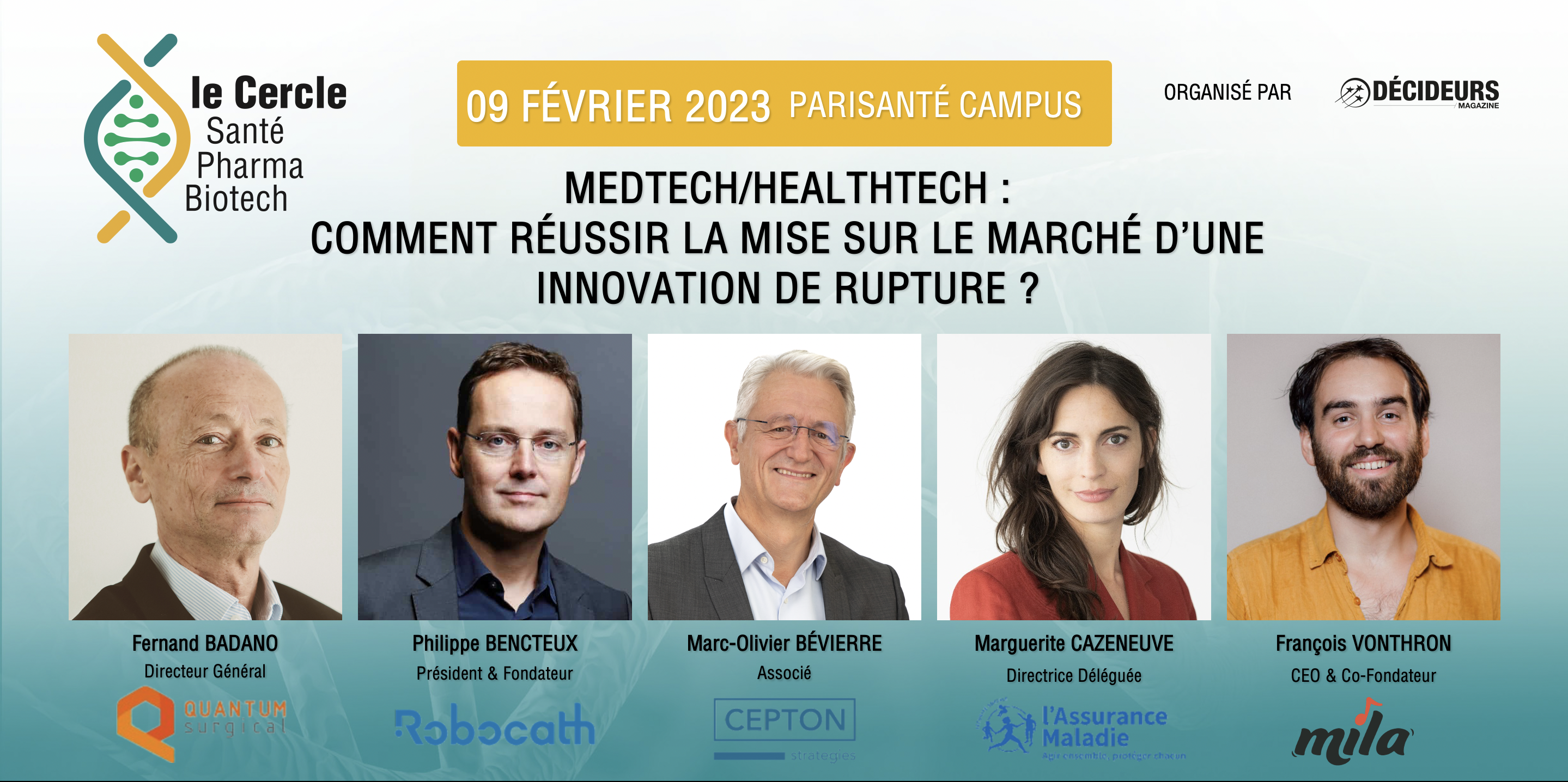 MedTech/HealthTech : comment réussir la mise sur le marché d'une innovation de rupture ? 