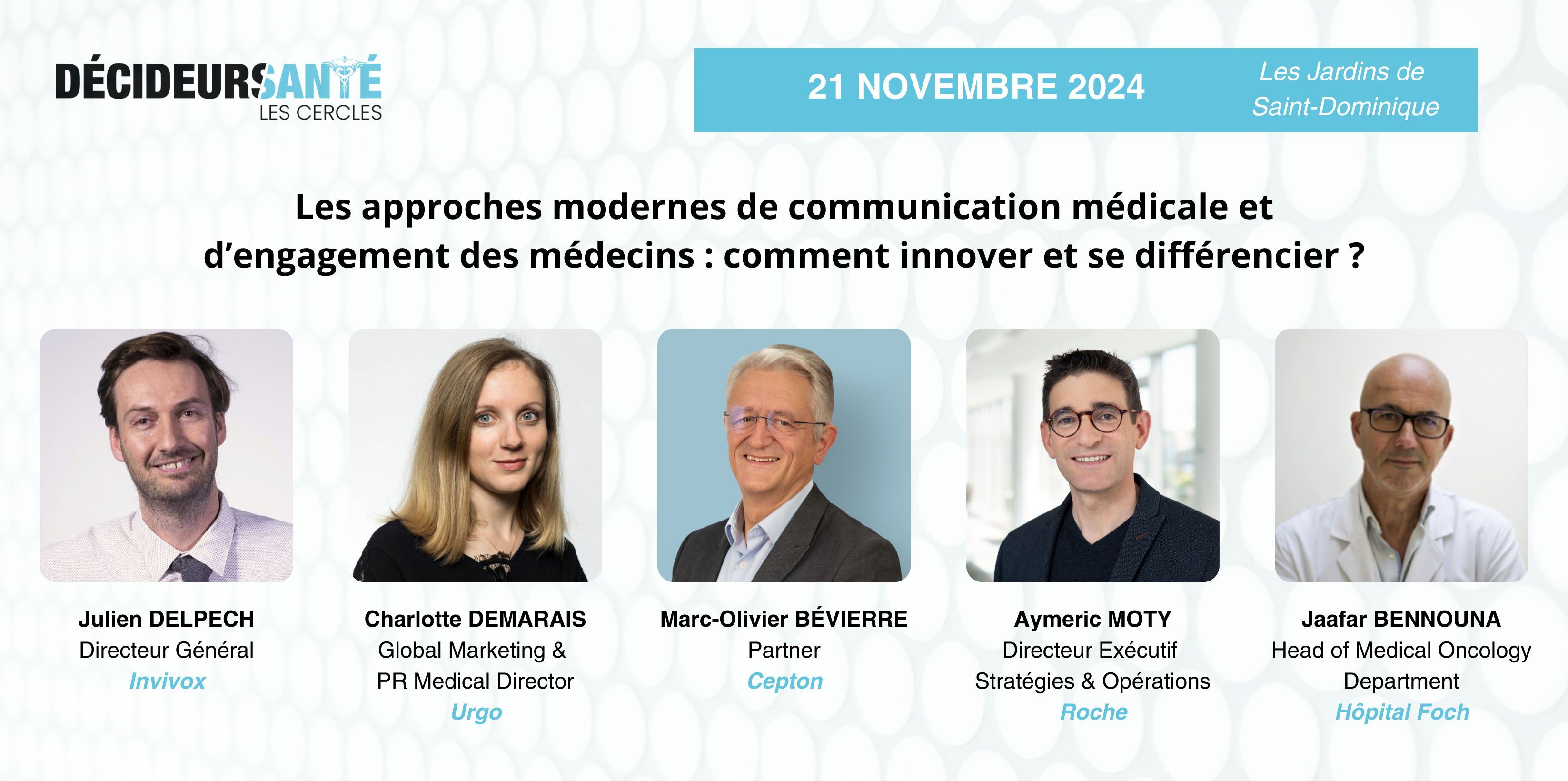 Les approches modernes de communication médicale et d’engagement des médecins : comment innover et se différencier ?