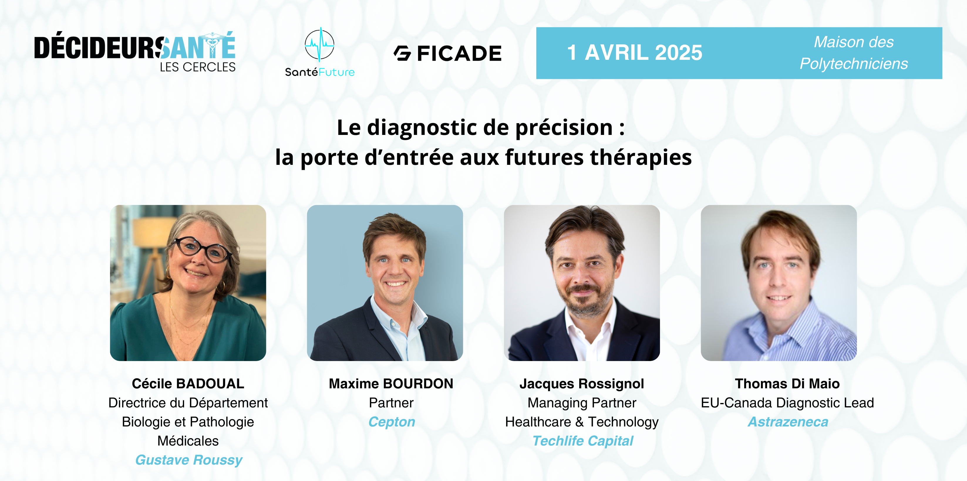 Le diagnostic de précision : la porte d'entrée aux futures thérapies